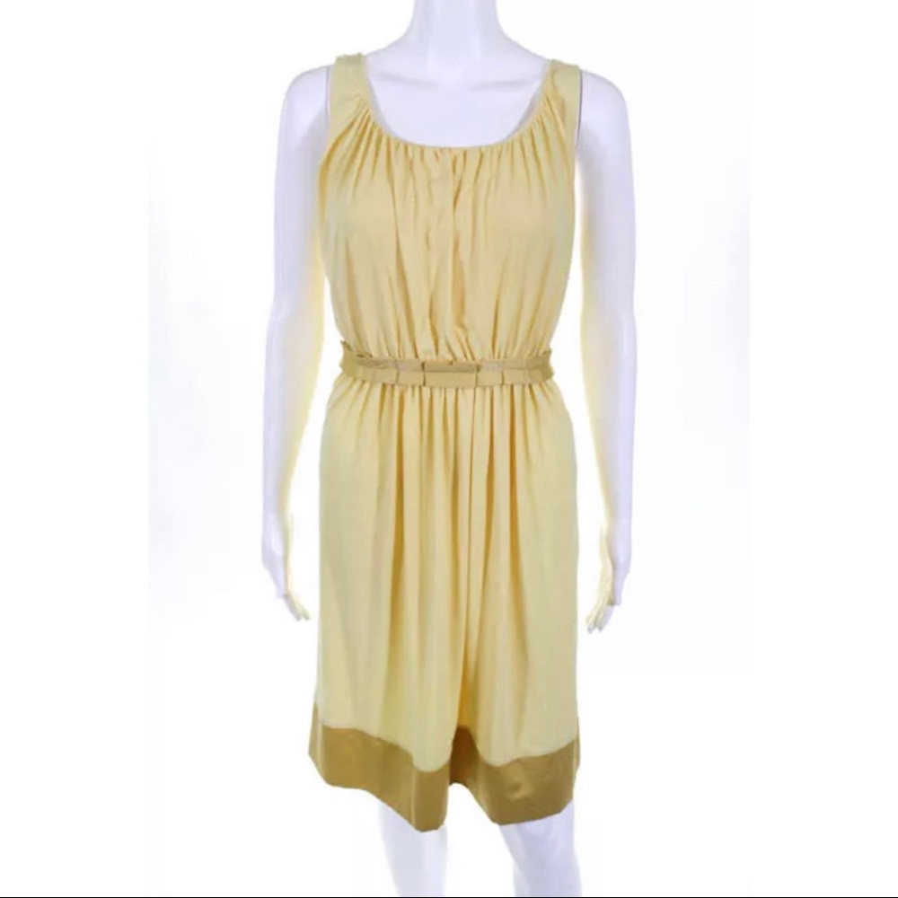 Max & Cleo Yellow Dress